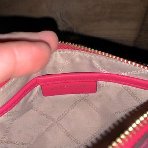 Michael Kors zippered bag Pink